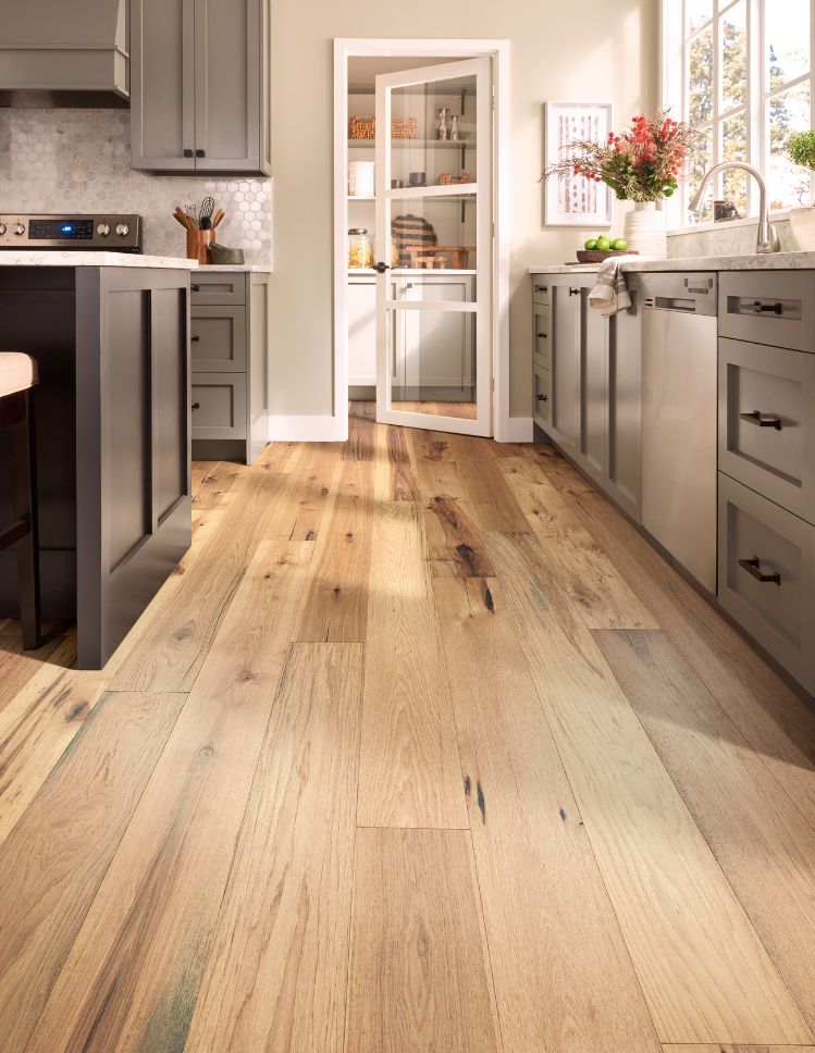 hardwood floors in a PA kitchen
