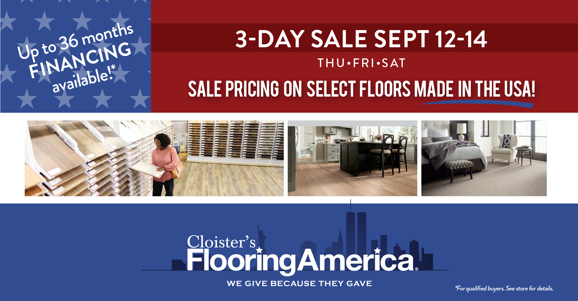 Flooring Store in Ephrata, and Lititz, PA Cloister’s Flooring America