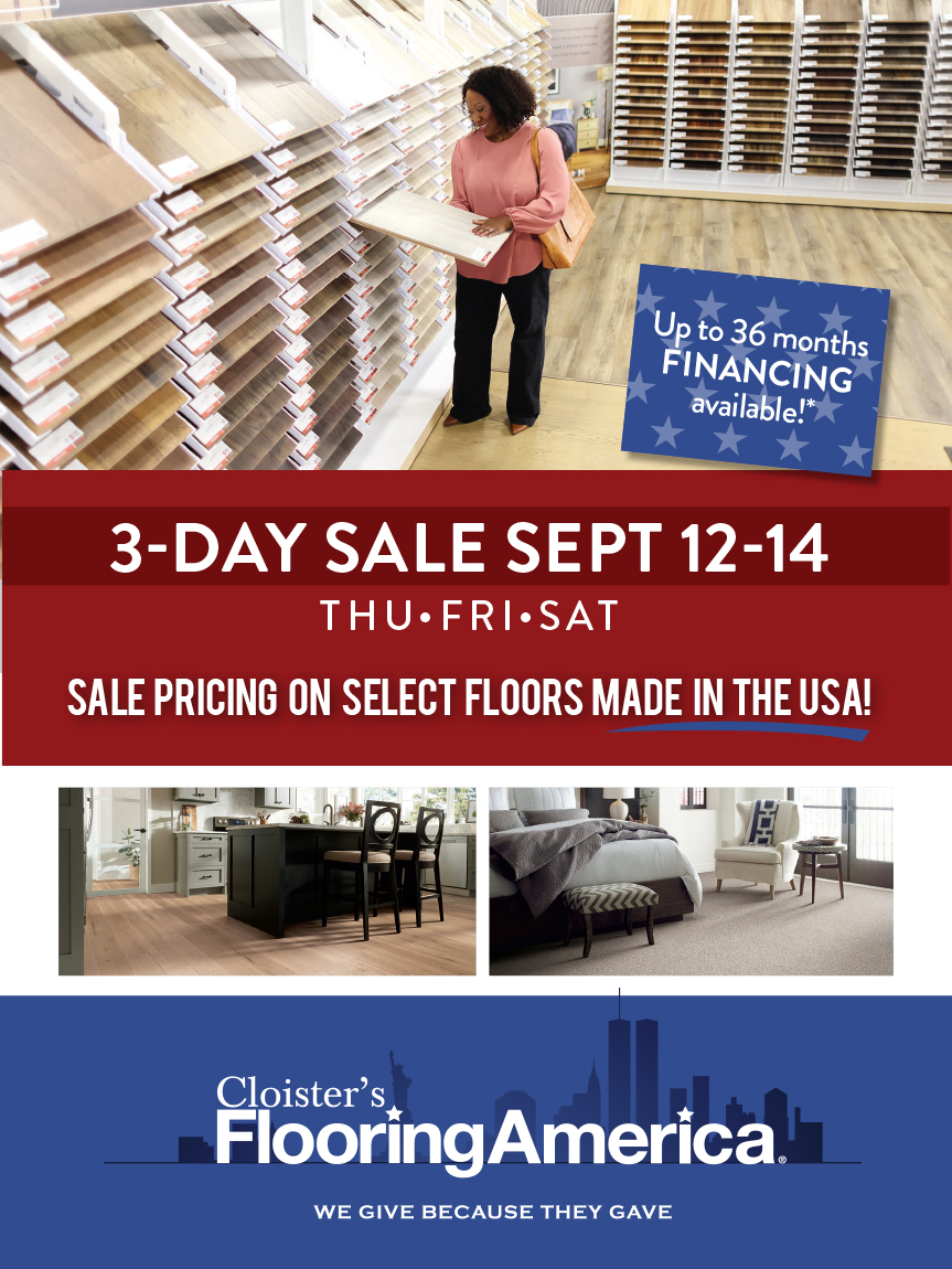 Flooring Store in Ephrata, and Lititz, PA Cloister’s Flooring America