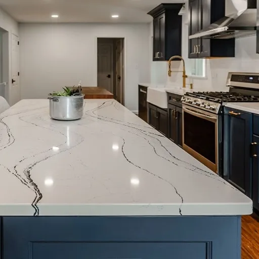Cambria quartz kitchen island countertops in PA by Cloister's Flooring America